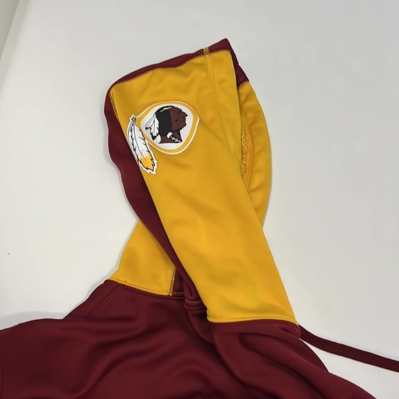 Washington redskins fleece therma-fit sweater zip up size medium - Picture 7 of 9